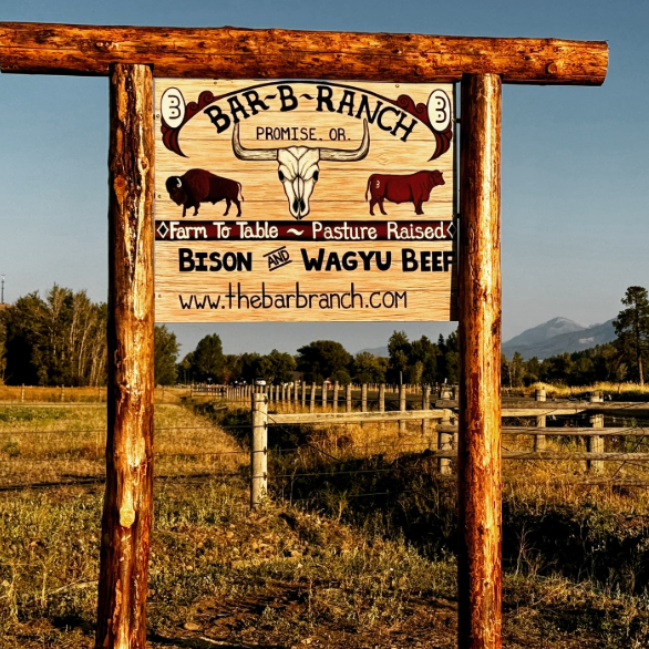 Bar-B-Ranch Sign